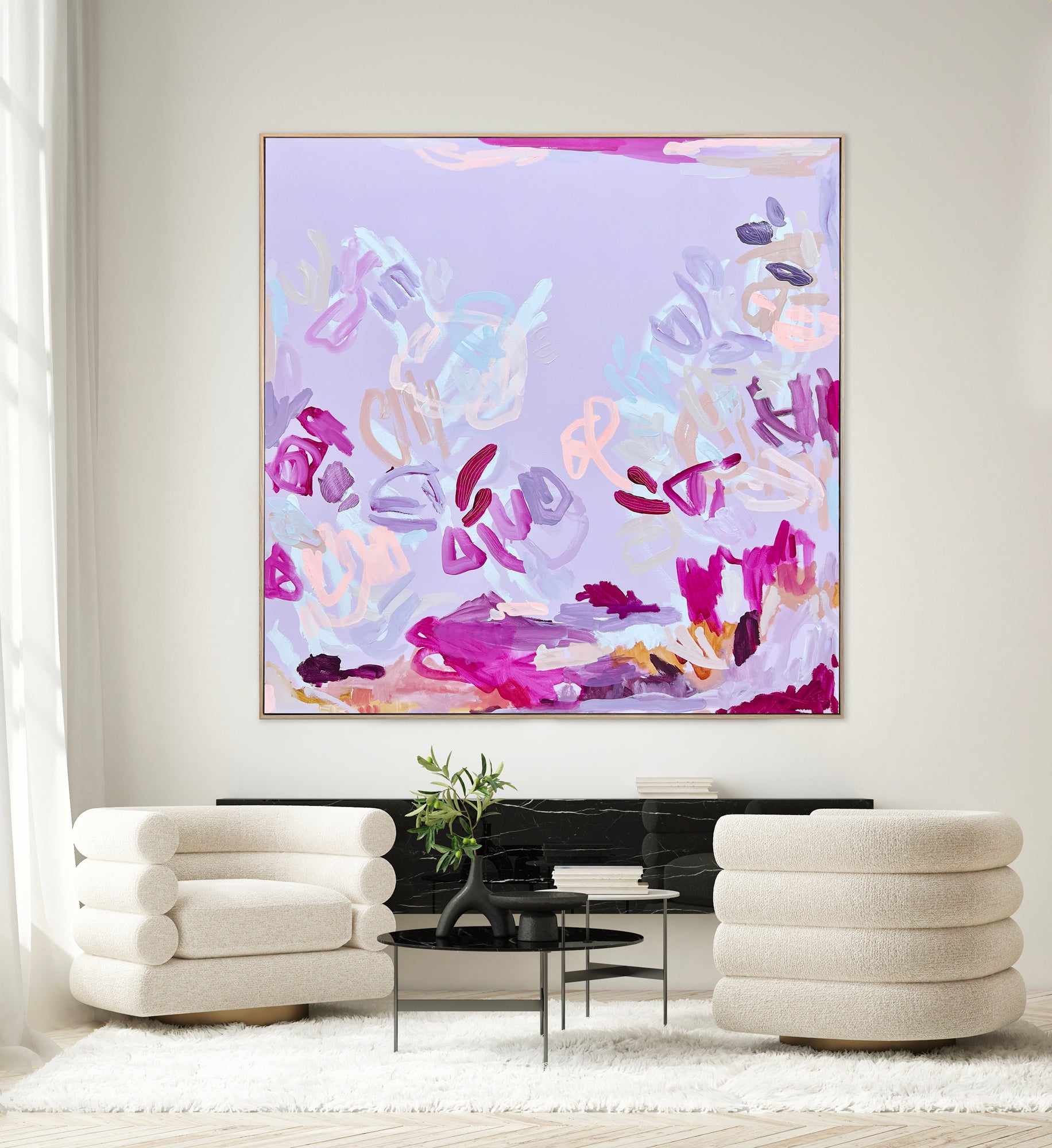 Australian abstract artist | large colourful print | modern art | Perth artist