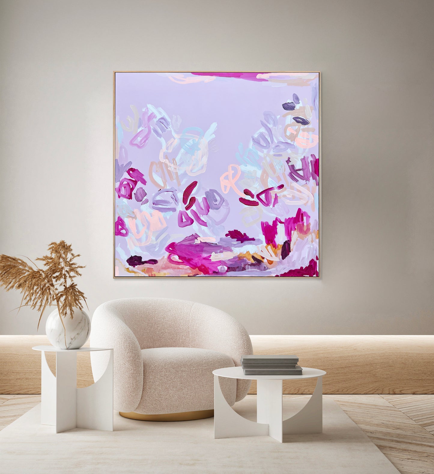 Australian abstract artist | large colourful print | modern art | Perth artist