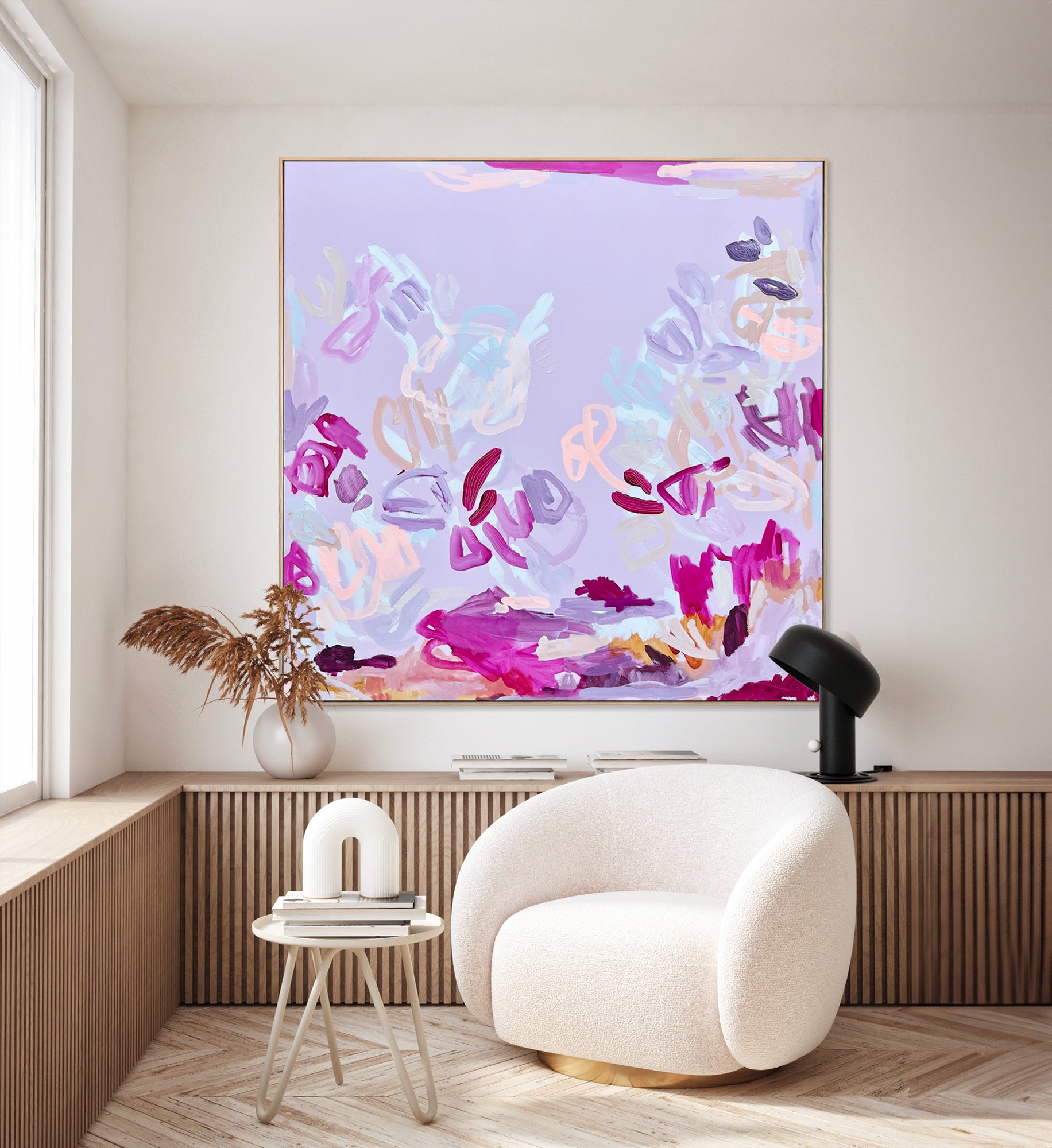 Australian abstract artist | large colourful print | modern art | Perth artist