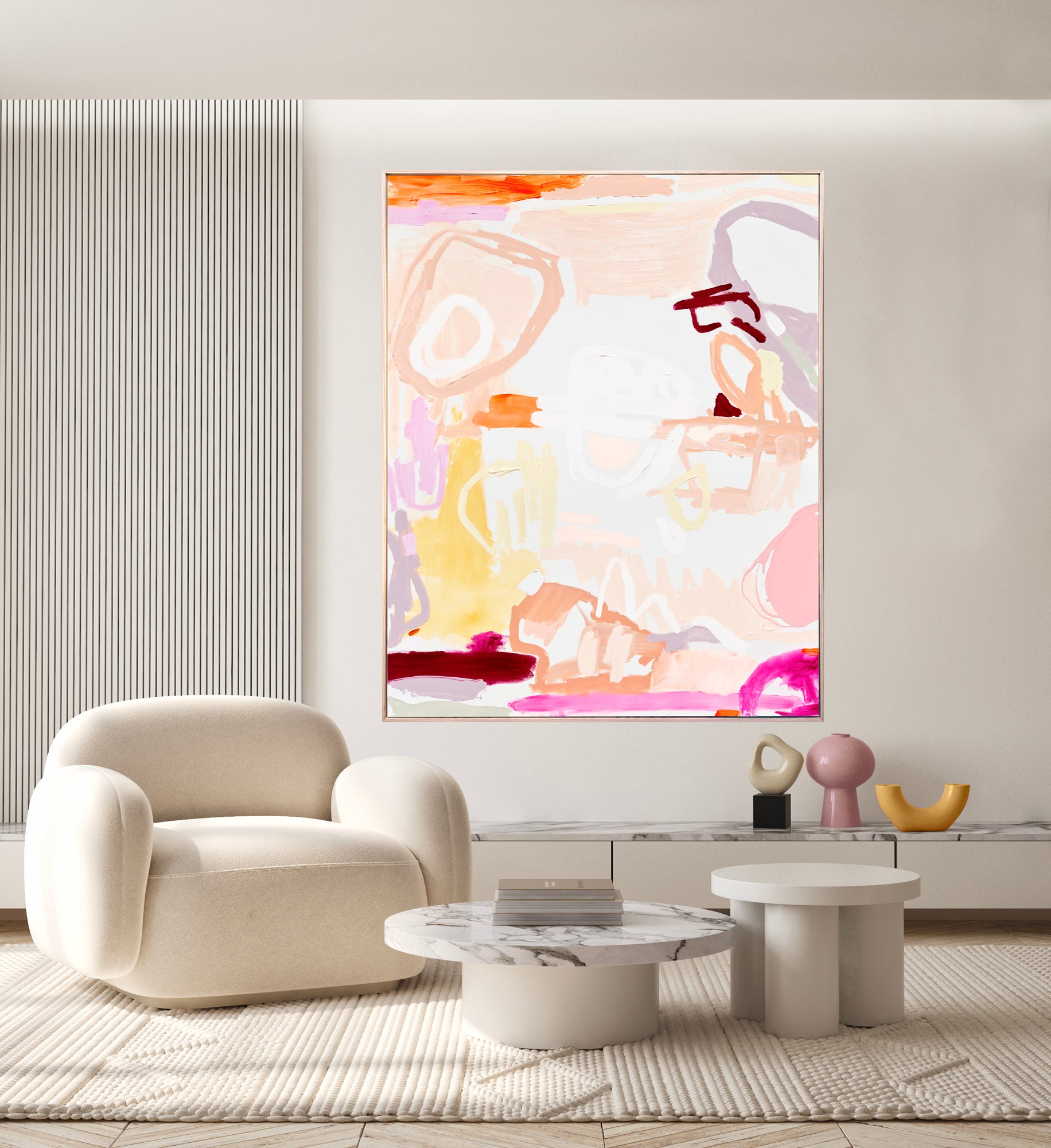 Australian abstract artist | large colourful print | modern art | Perth artist