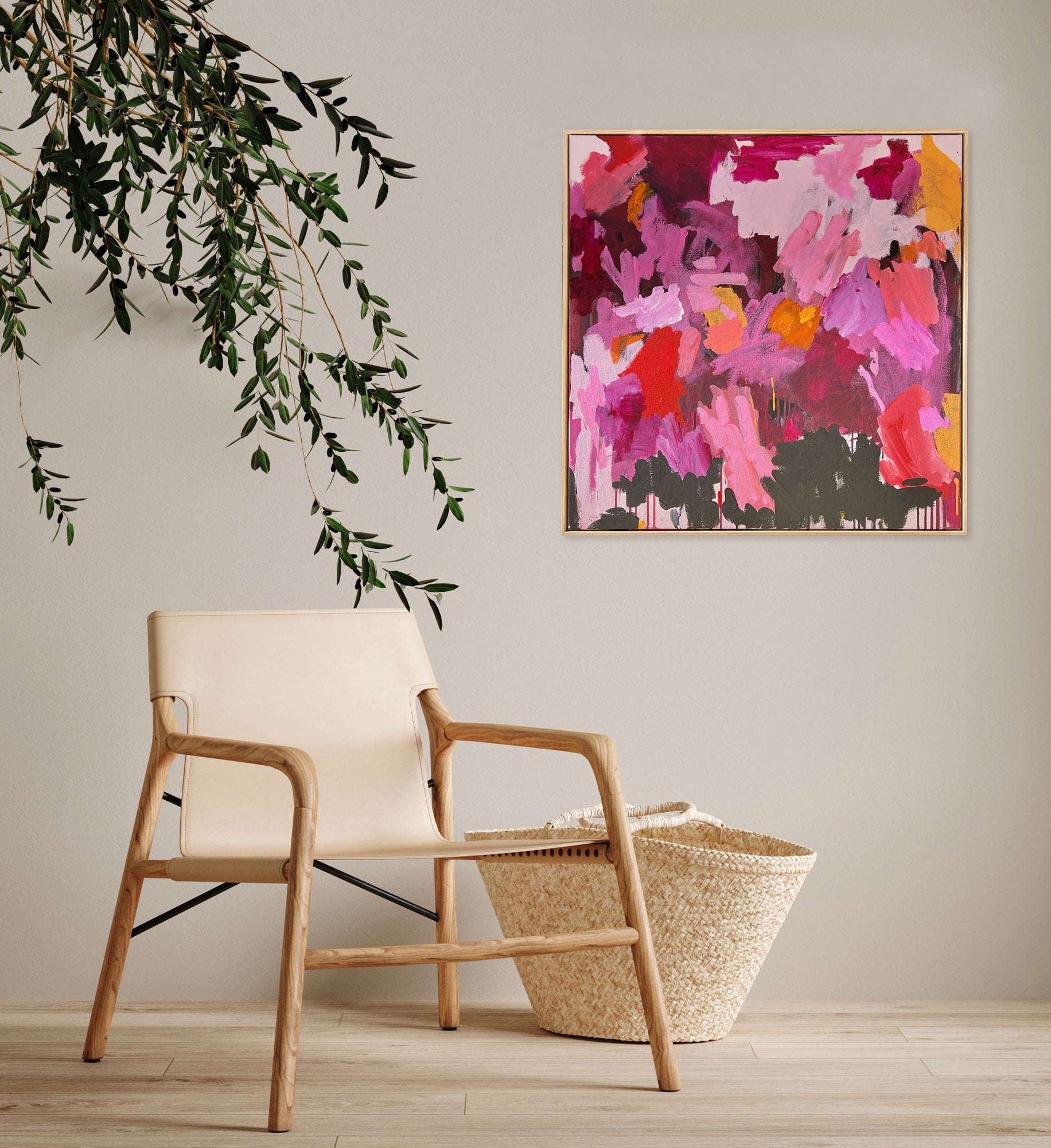 Contemporary abstract artist | Buy painting perth | Rebecca Koerting | Australian artist