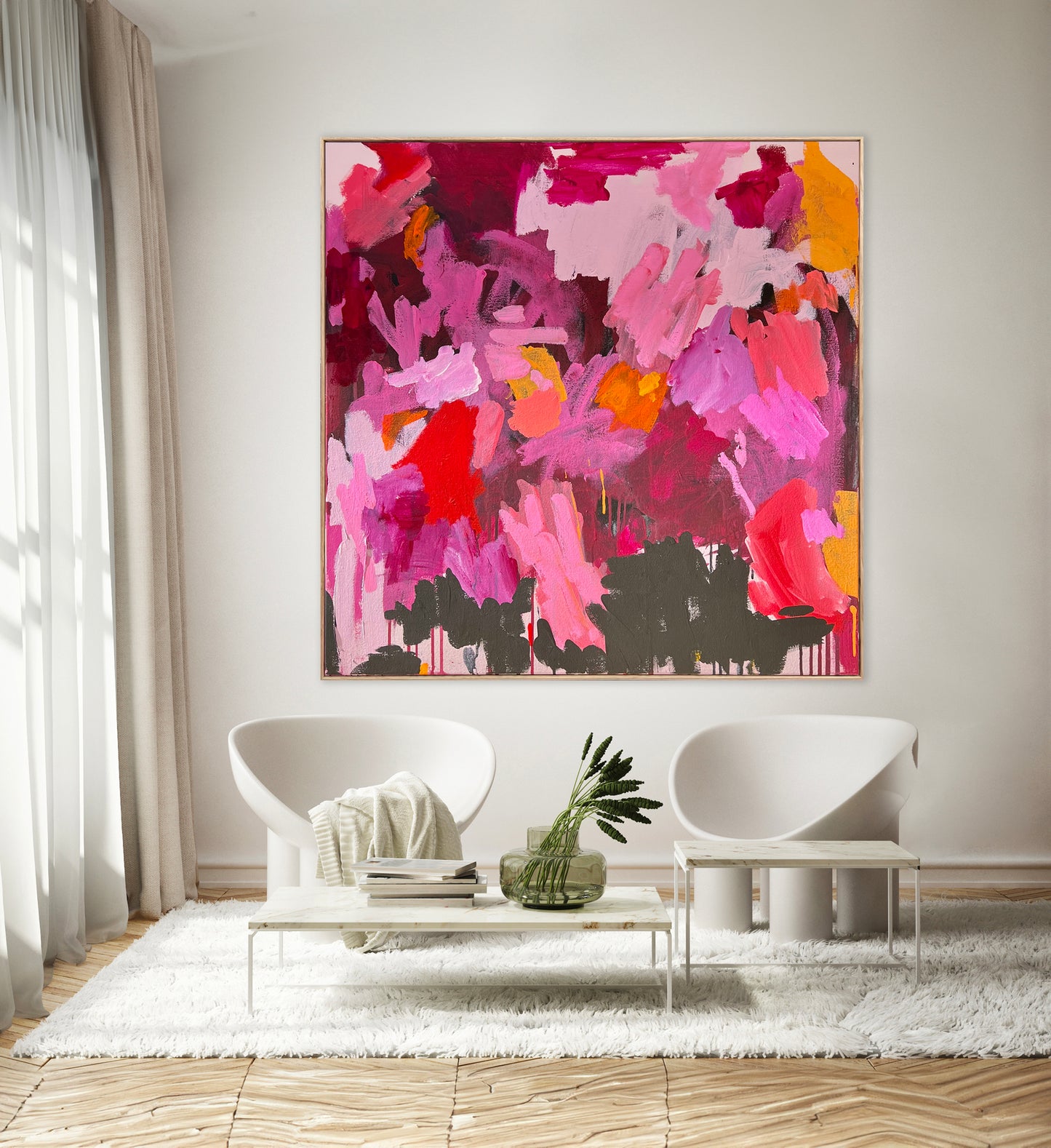 Australian abstract artist | large colourful print | modern art | Perth artist