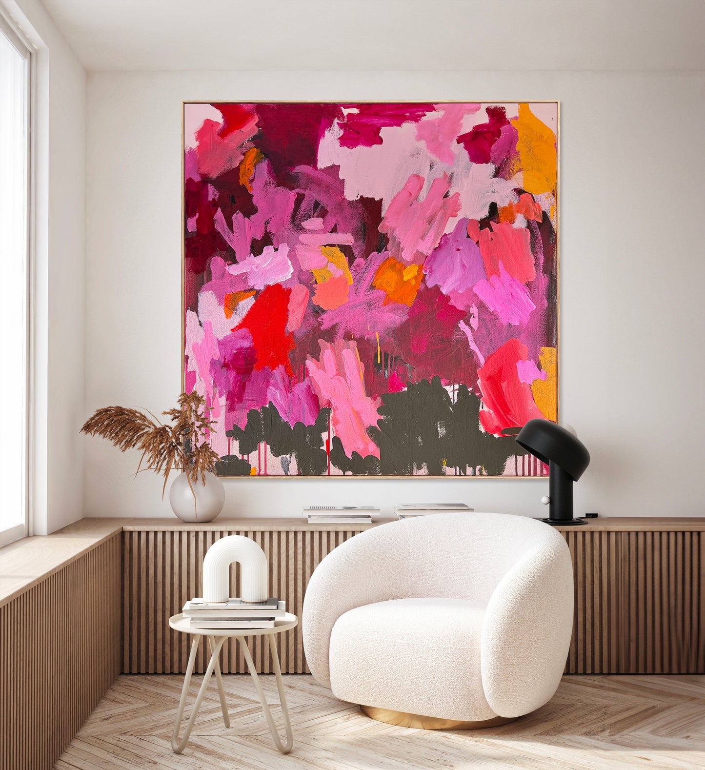 Australian abstract artist | large colourful print | modern art | Perth artist