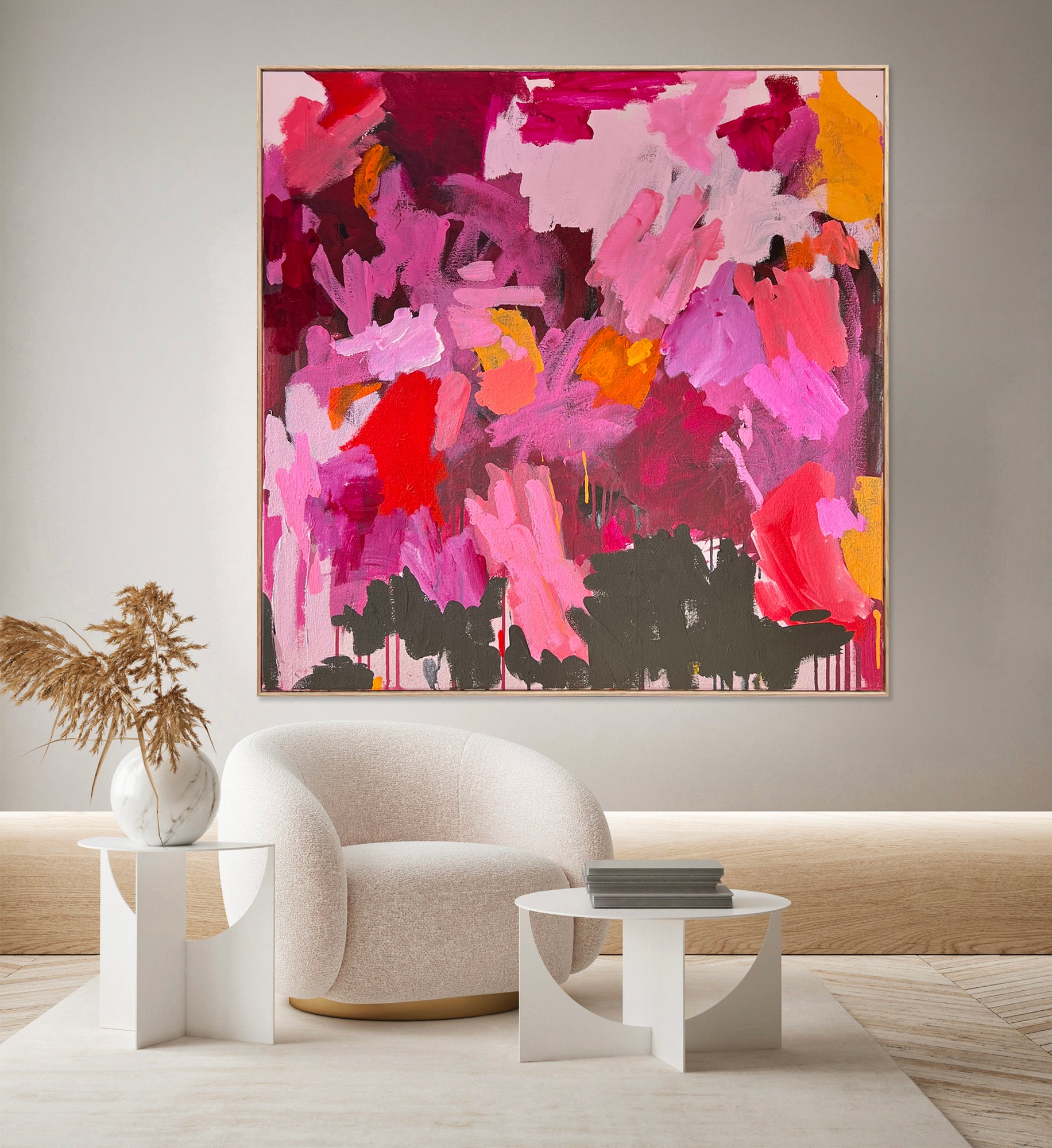 Australian abstract artist | large colourful print | modern art | Perth artist