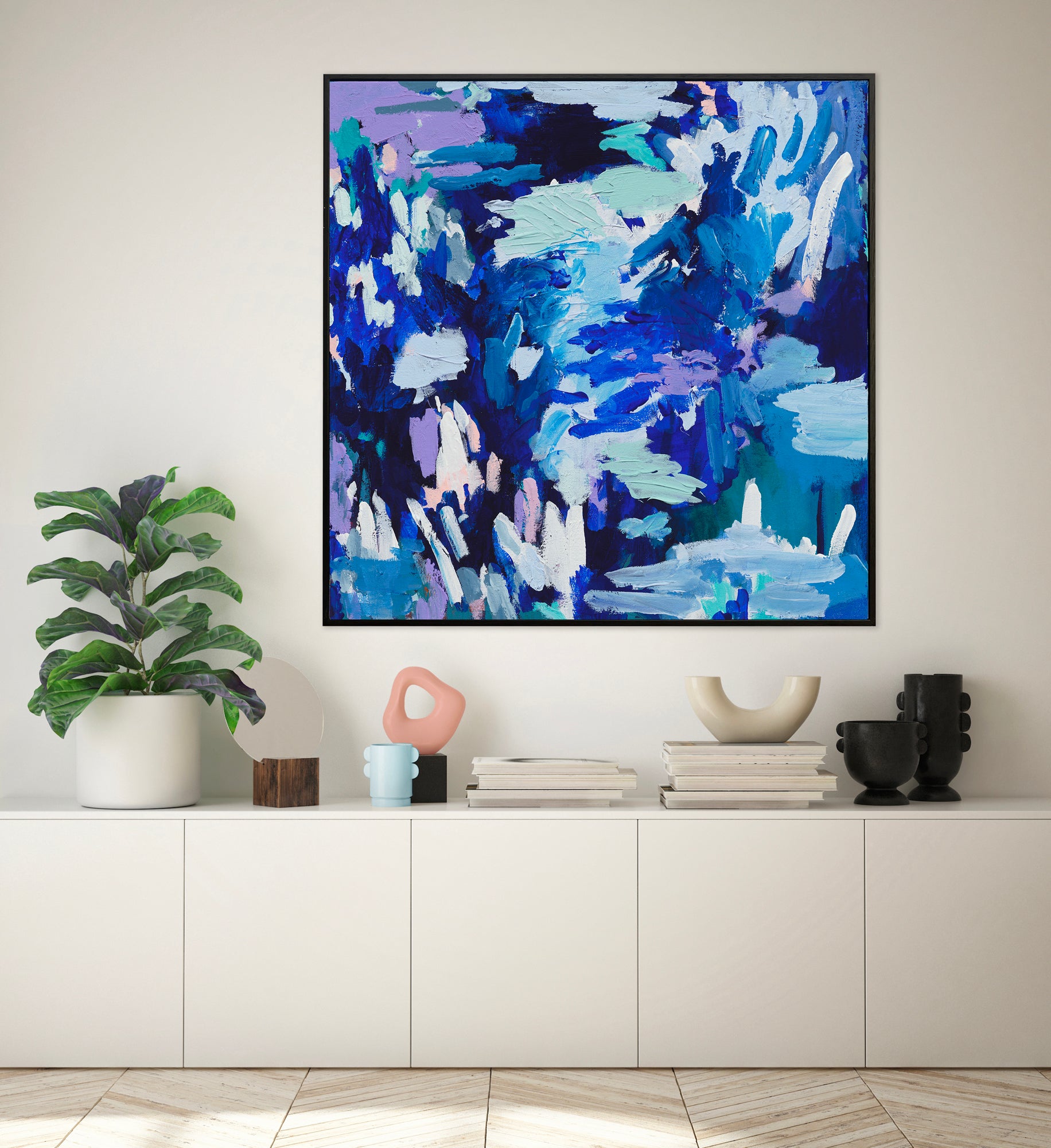 Contemporary abstract artist | Buy painting perth | Rebecca Koerting | Australian artist