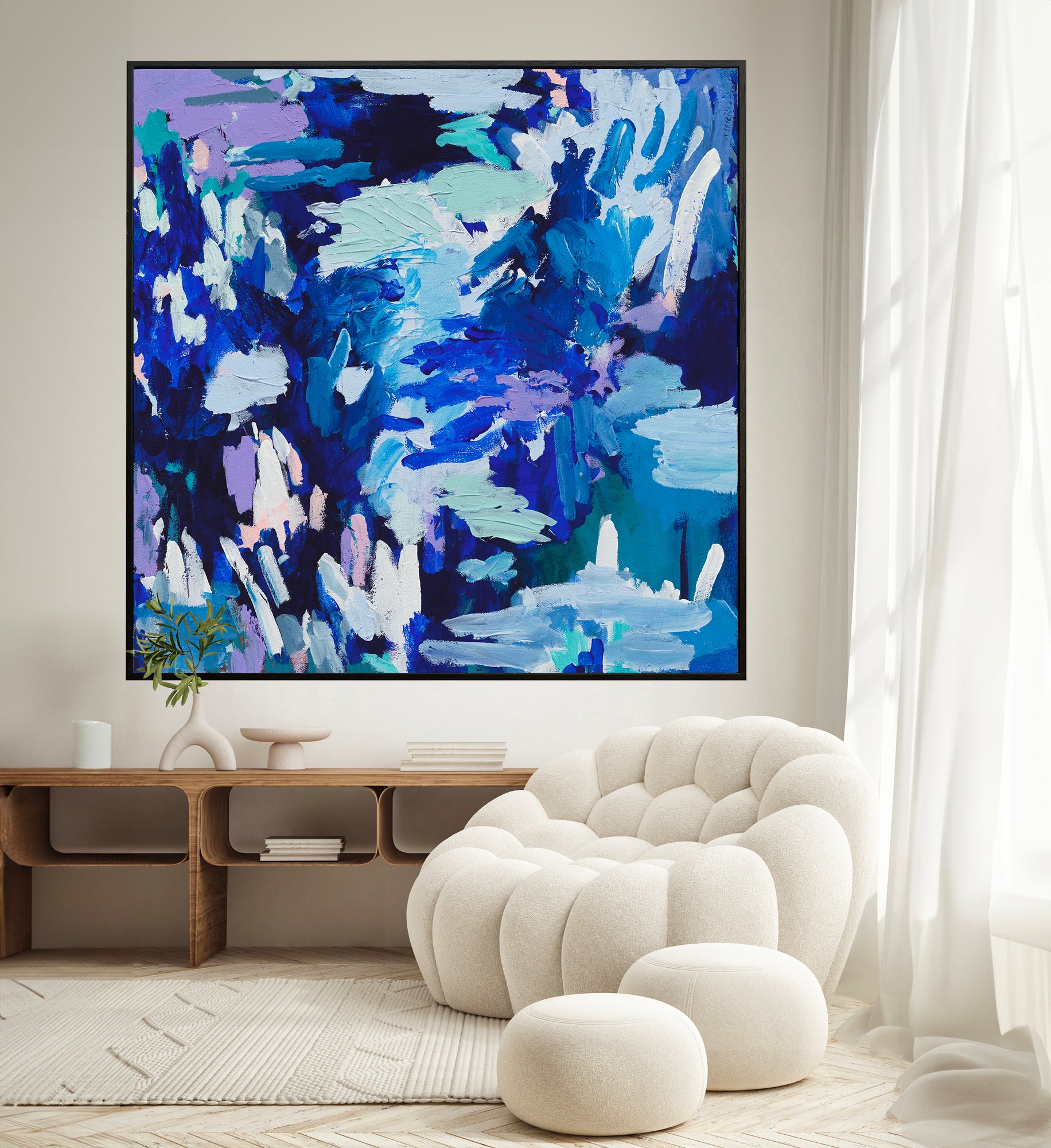 Contemporary abstract artist | Buy painting perth | Rebecca Koerting | Australian artist