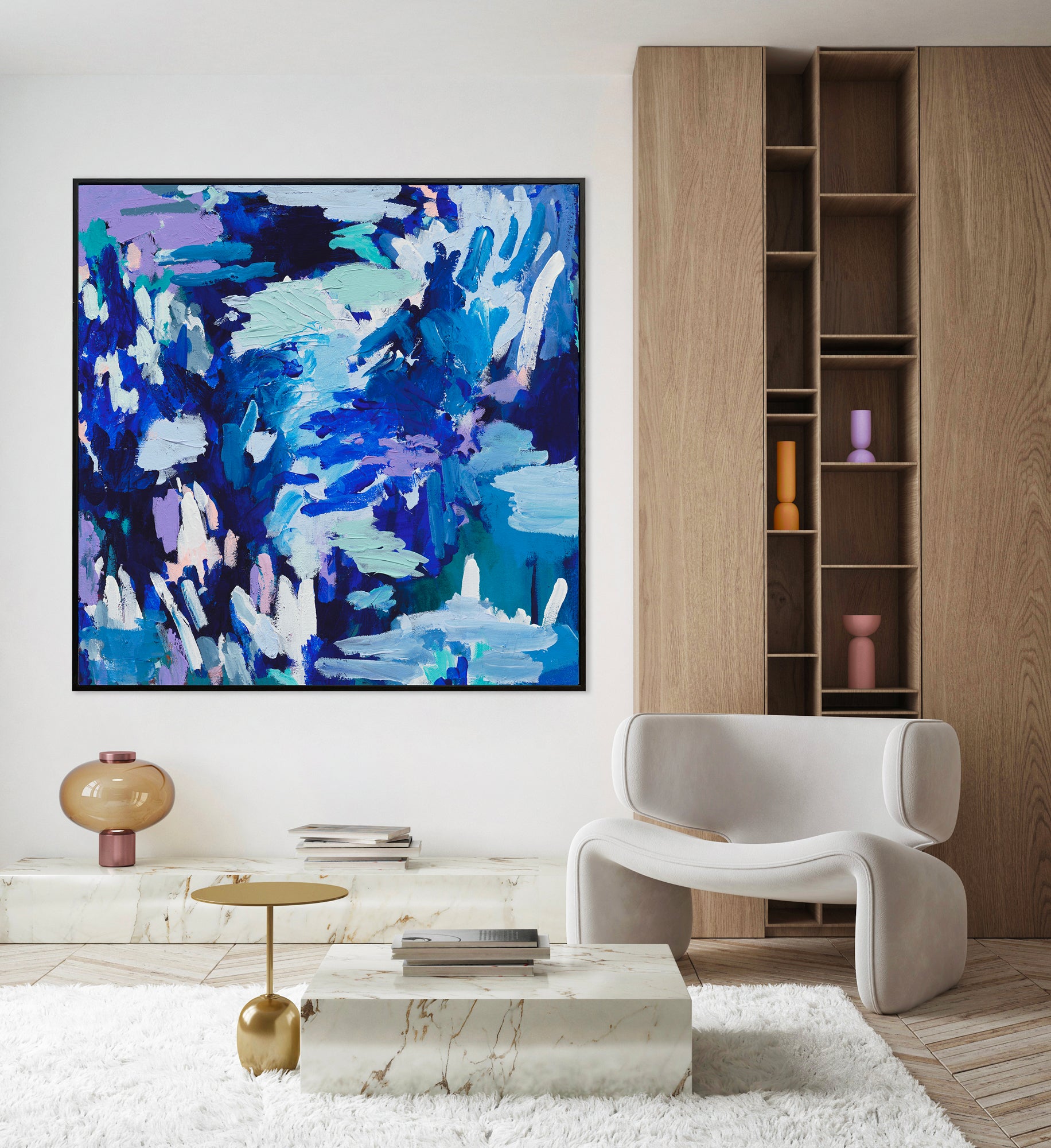 Contemporary abstract artist | Buy painting perth | Rebecca Koerting | Australian artist