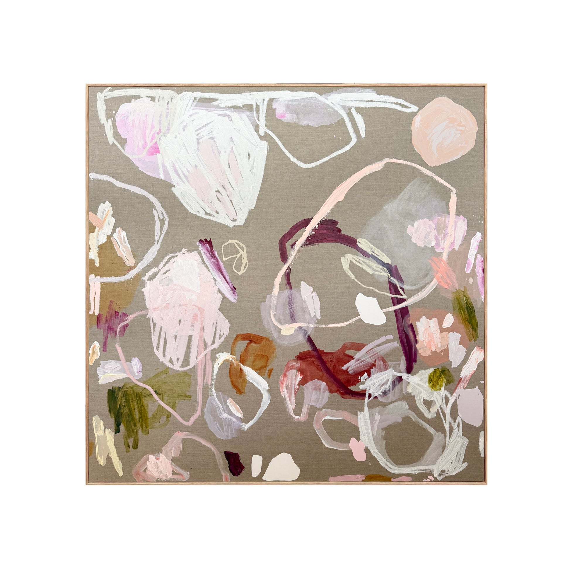 Western Australian artist | large colourful painting | modern art | Perth artist