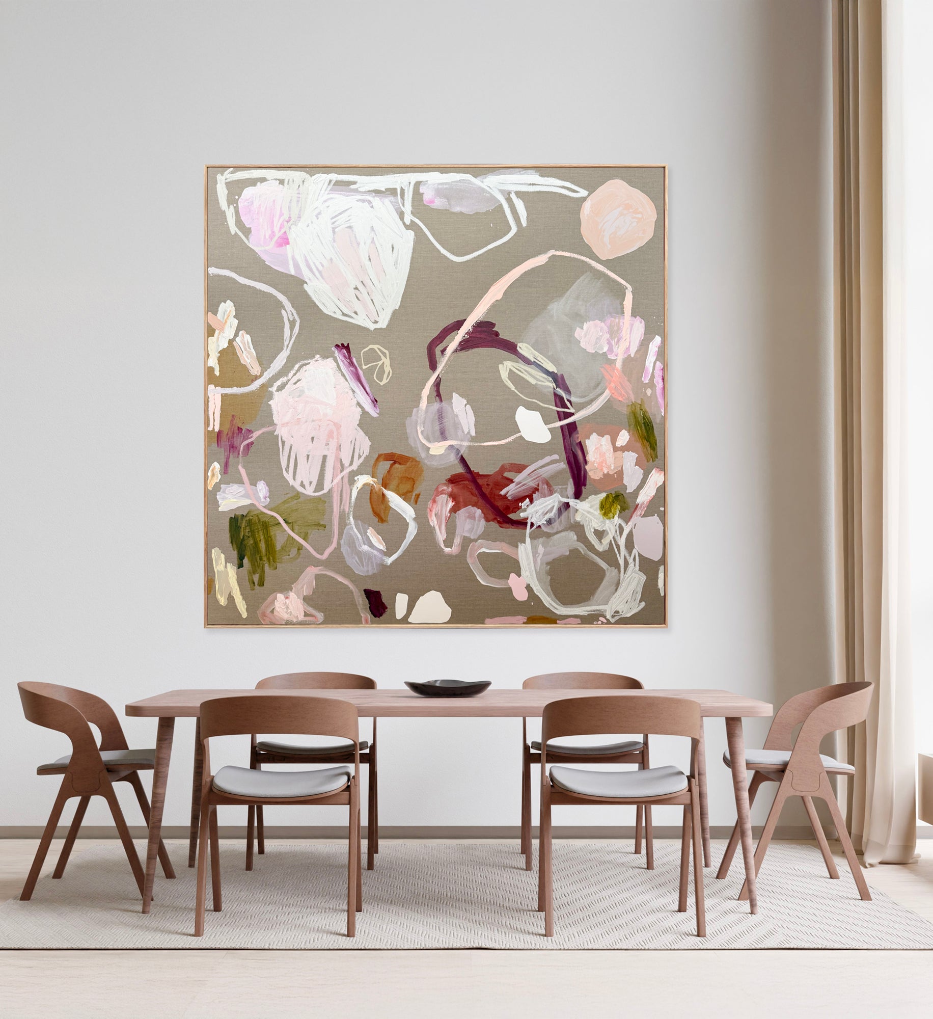 Western Australian artist | large colourful painting | modern art | Perth artist