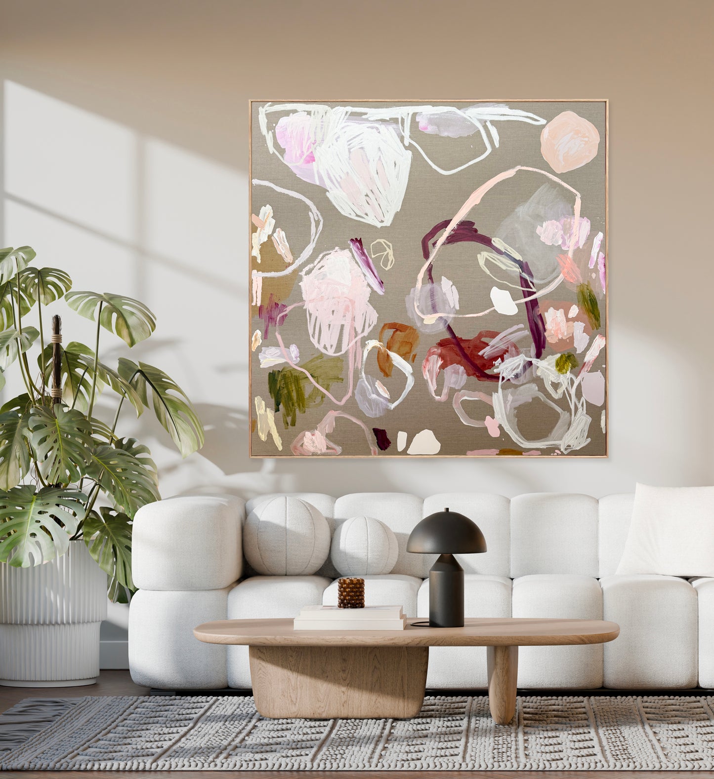 Western Australian artist | large colourful painting | modern art | Perth artist