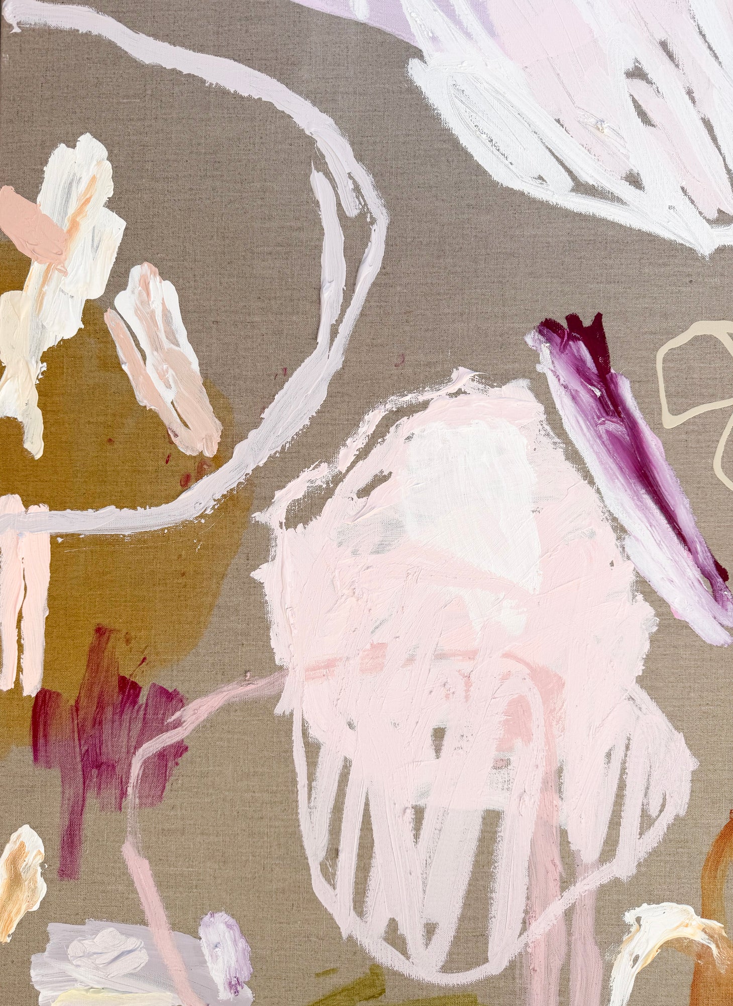 Western Australian artist | large colourful painting | modern art | Perth artist