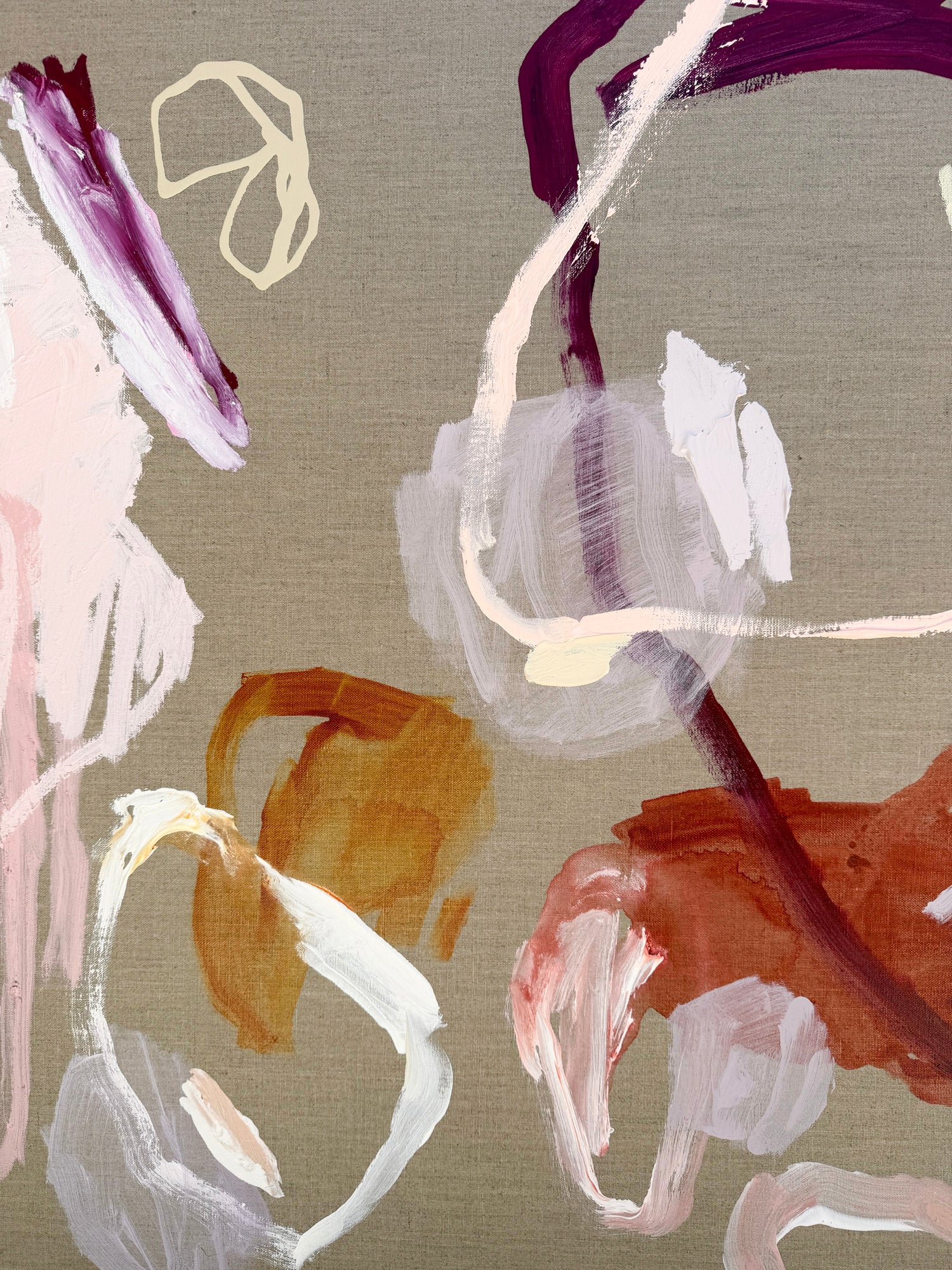 Western Australian artist | large colourful painting | modern art | Perth artist