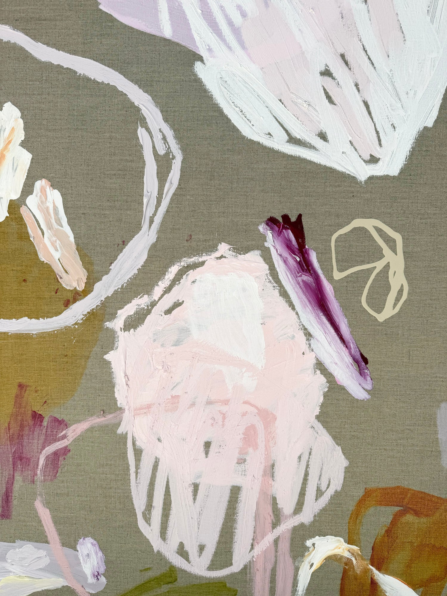 Western Australian artist | large colourful painting | modern art | Perth artist