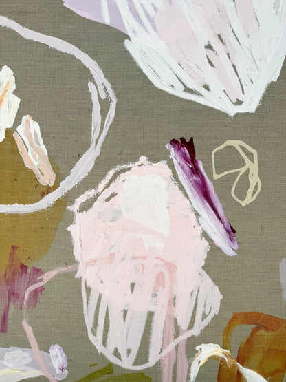 Western Australian artist | large colourful painting | modern art | Perth artist