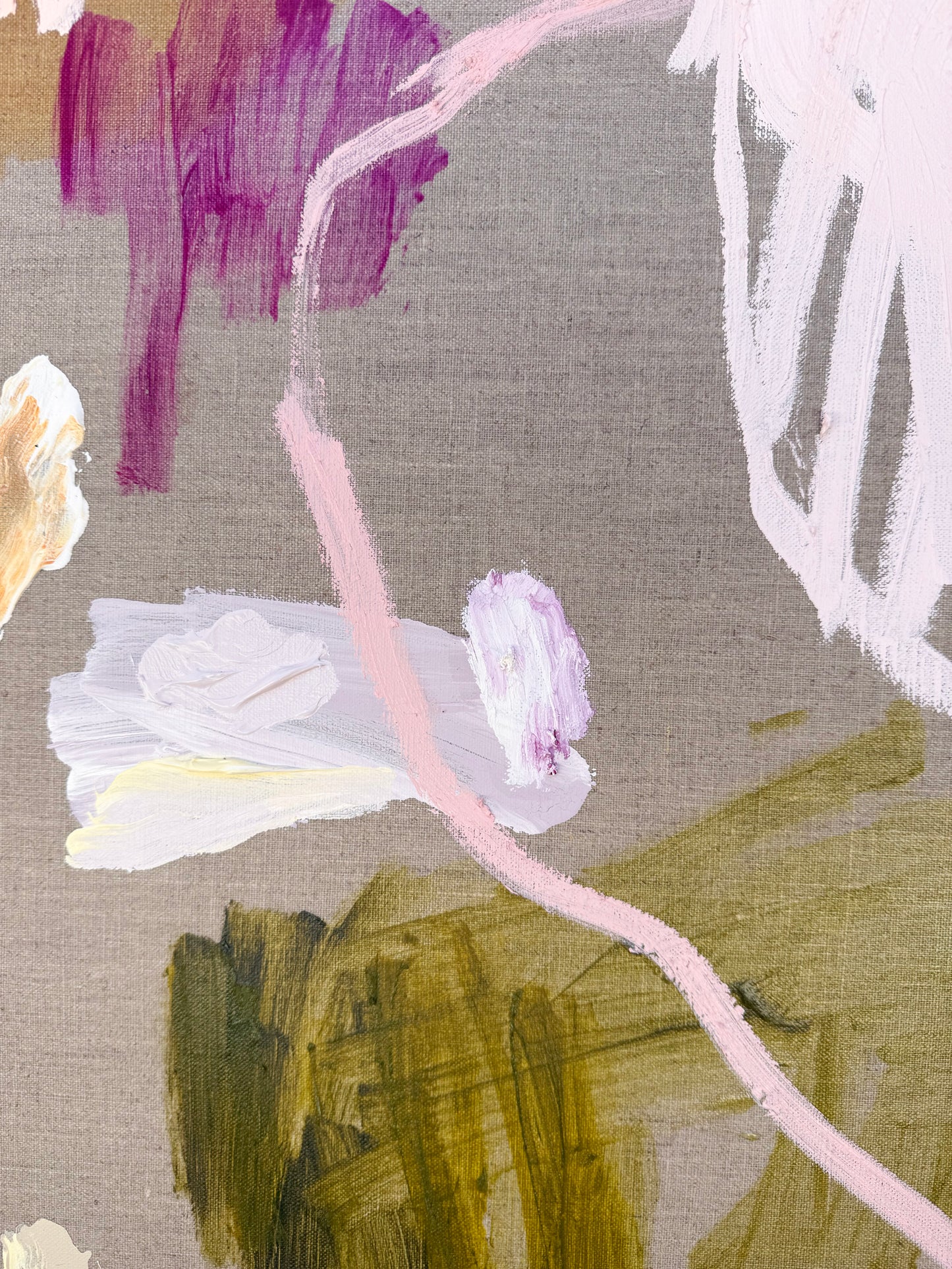 Western Australian artist | large colourful painting | modern art | Perth artist