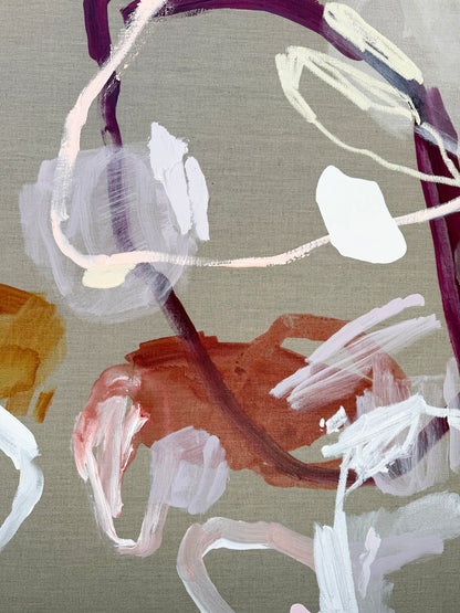 Western Australian artist | large colourful painting | modern art | Perth artist