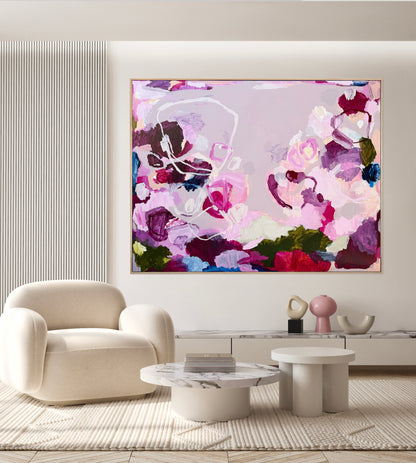 Western Australian artist | large colourful painting | modern art | Perth artist