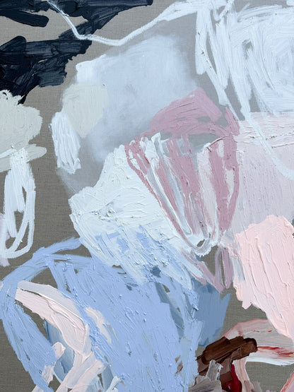 Australian abstract artist | large colourful painting | modern art | Perth artist