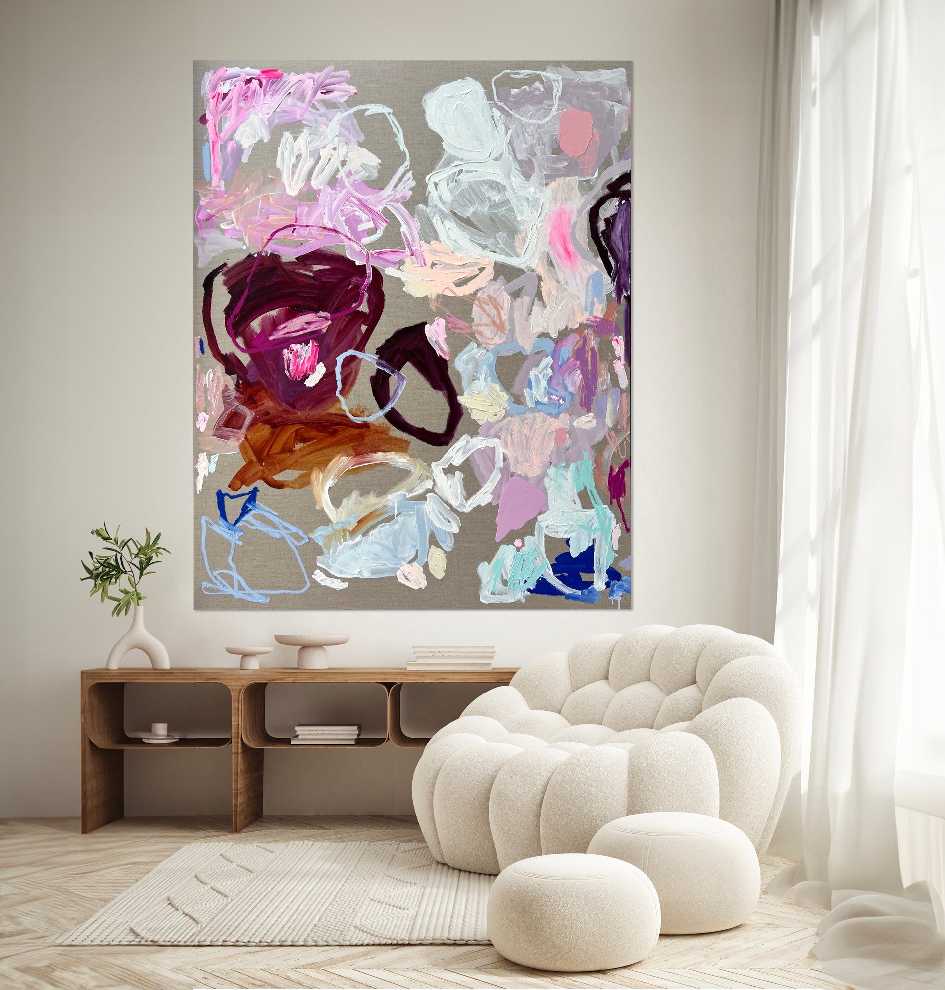 Contemporary abstract artist | Buy painting perth | Rebecca Koerting | Australian artist