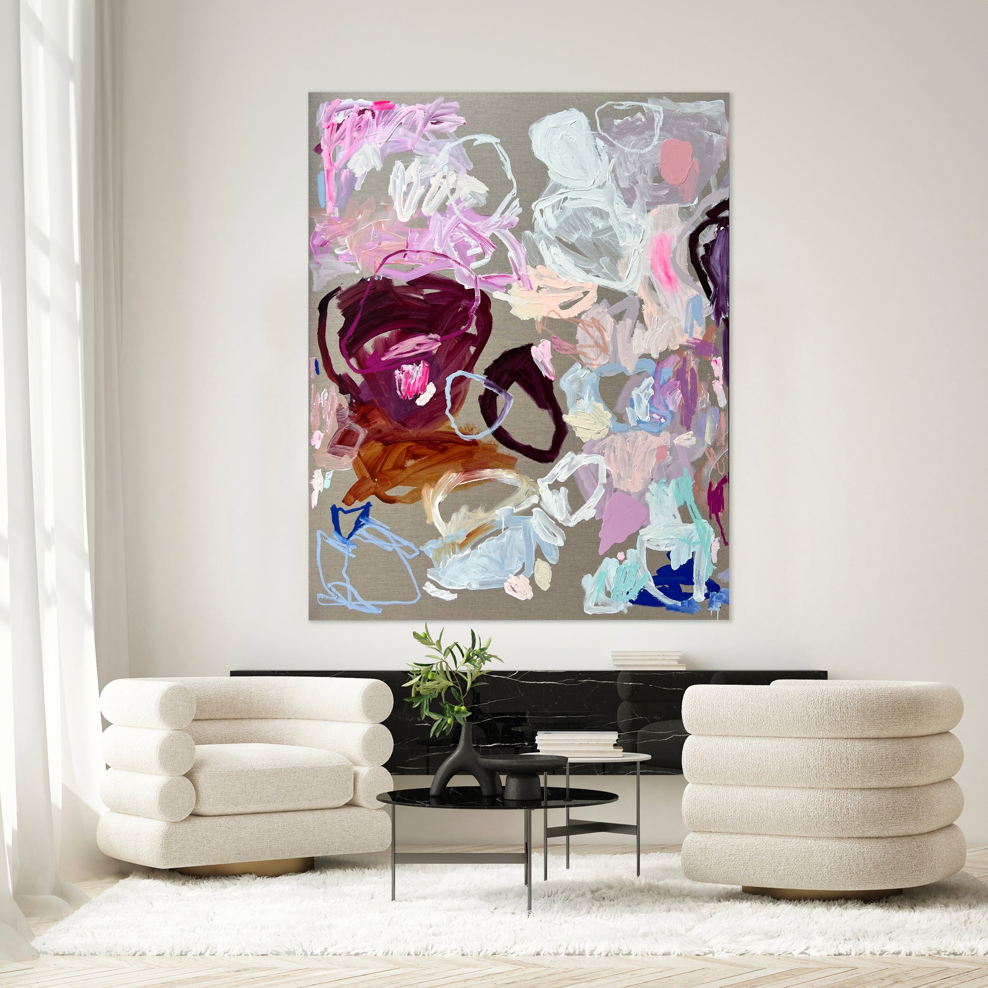 Contemporary abstract artist | Buy painting perth | Rebecca Koerting | Australian artist