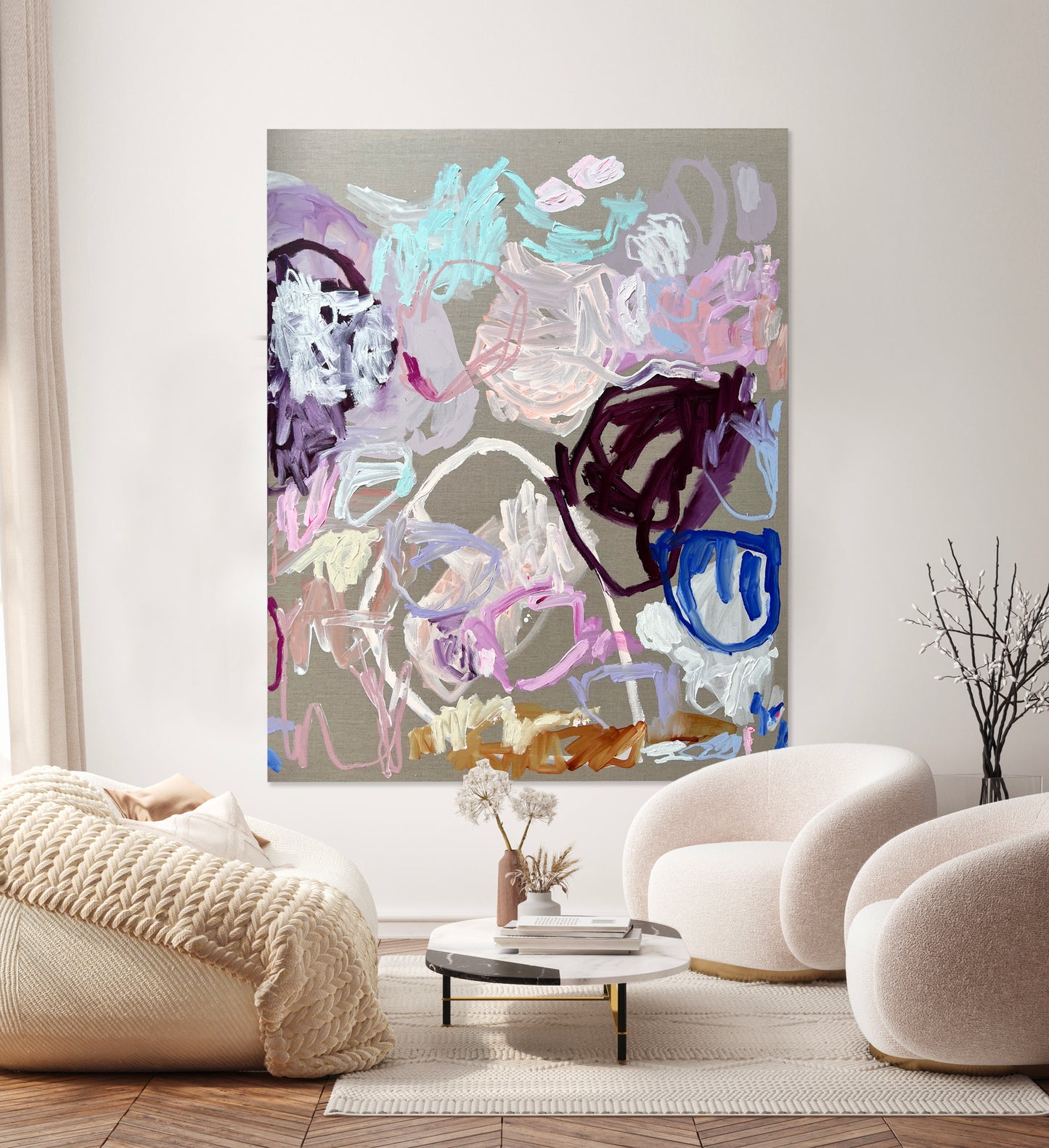 Contemporary abstract artist | Buy painting perth | Rebecca Koerting | Australian artist