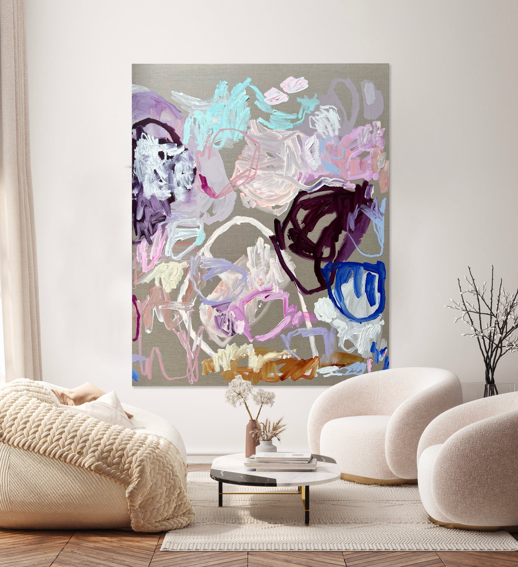 Contemporary abstract artist | Buy painting perth | Rebecca Koerting | Australian artist