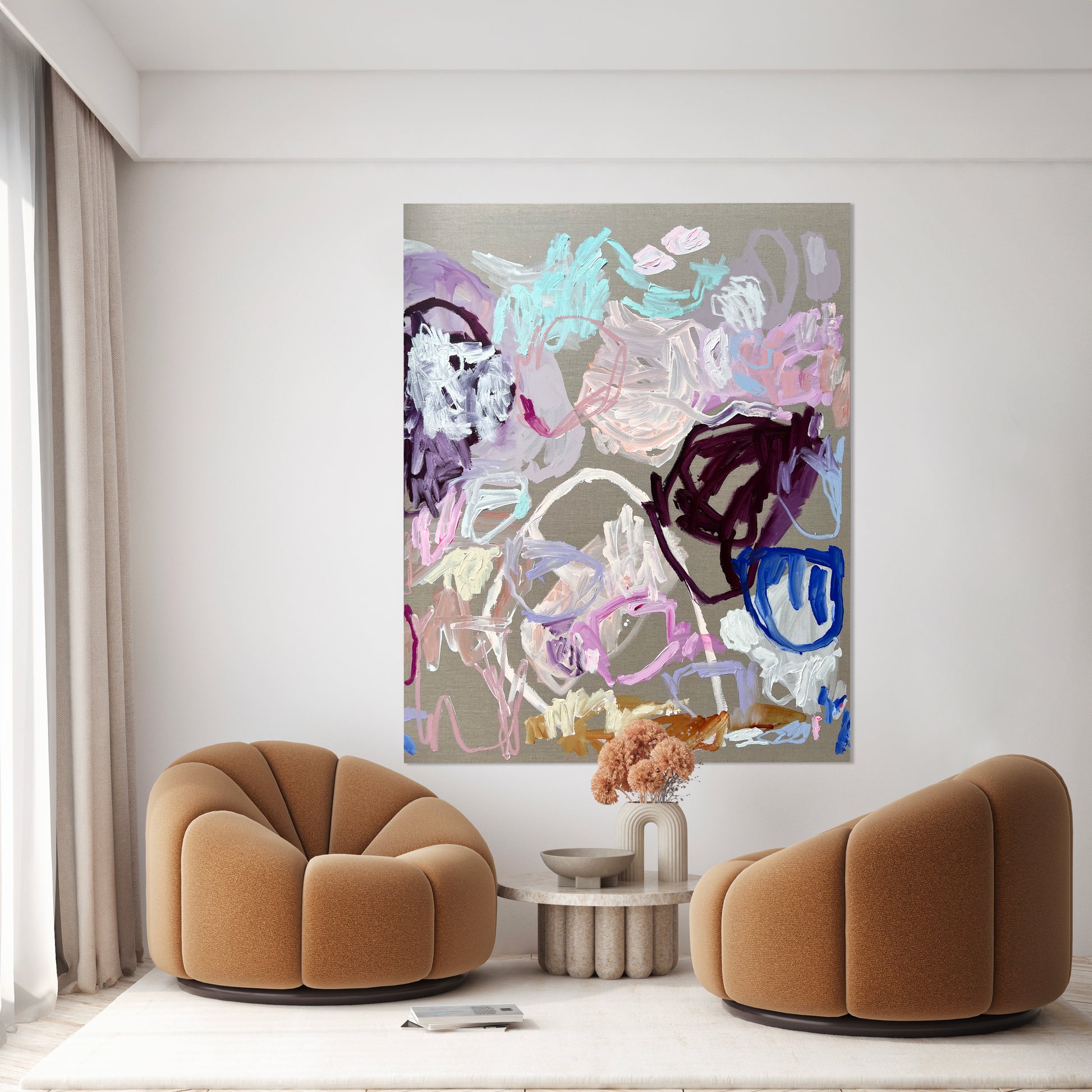 Contemporary abstract artist | Buy painting perth | Rebecca Koerting | Australian artist