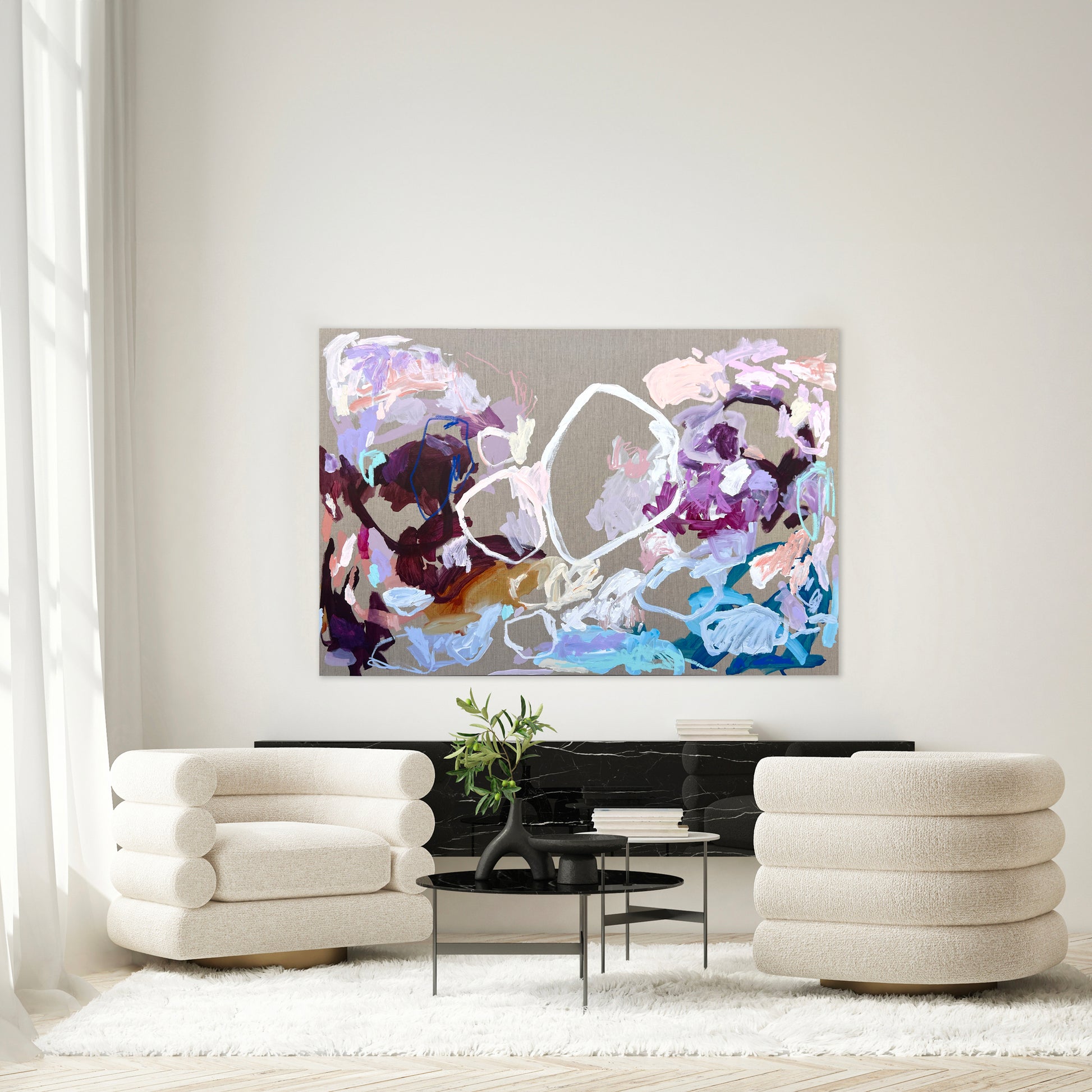 Contemporary abstract artist | Buy painting perth | Rebecca Koerting | Australian artist