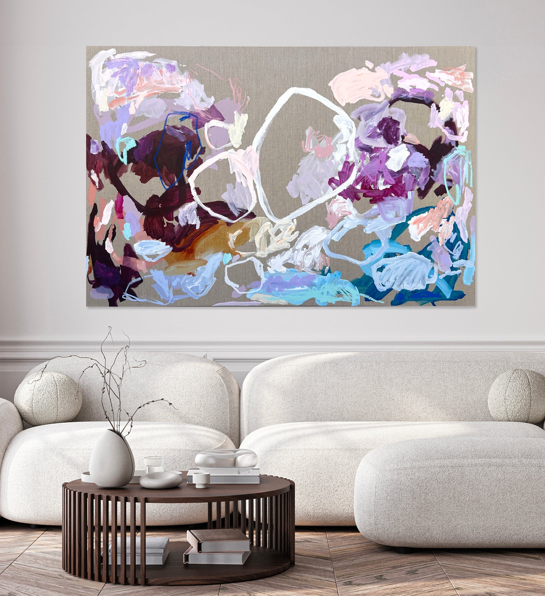 Contemporary abstract artist | Buy painting perth | Rebecca Koerting | Australian artist