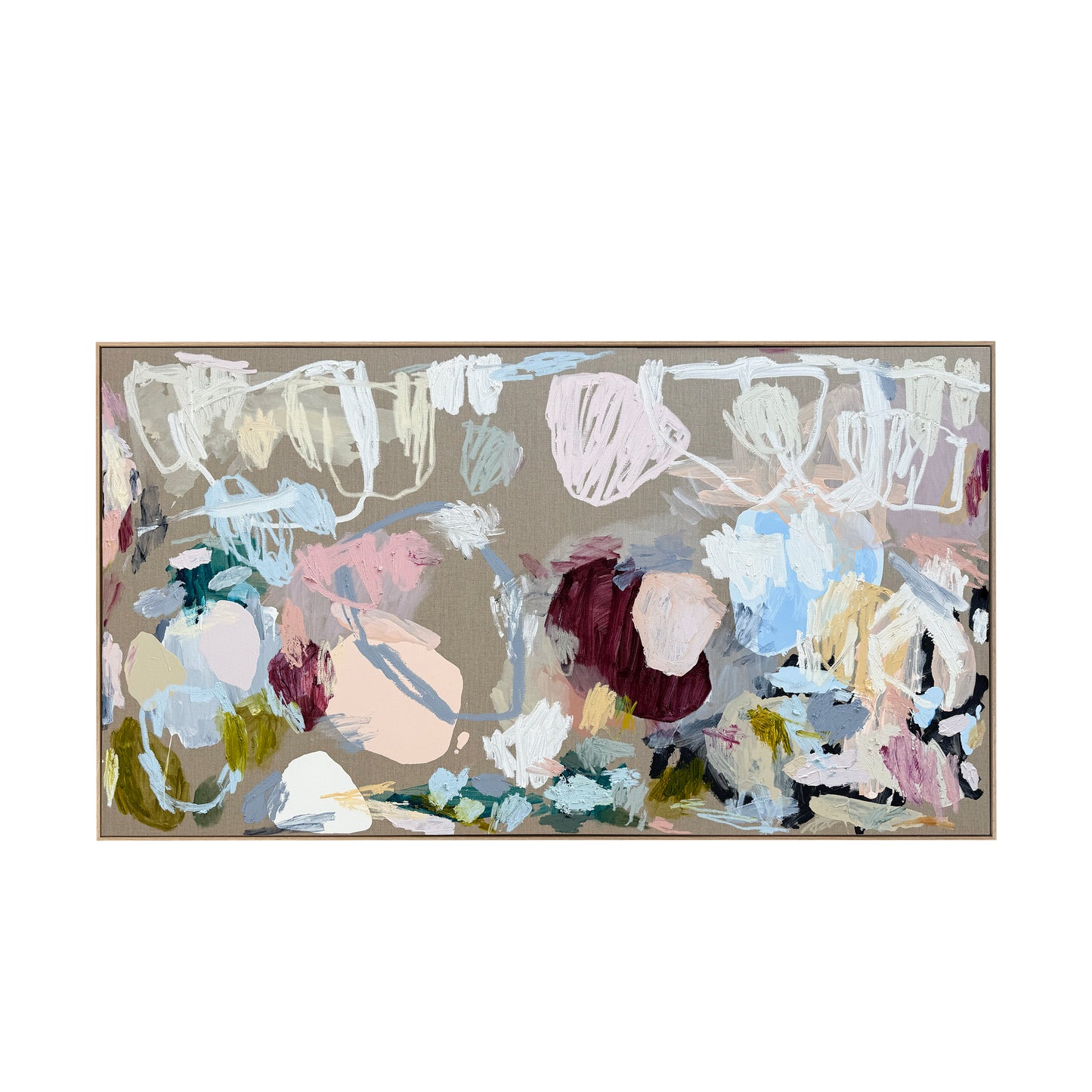 Western Australian artist | large colourful painting | modern art | Perth artist