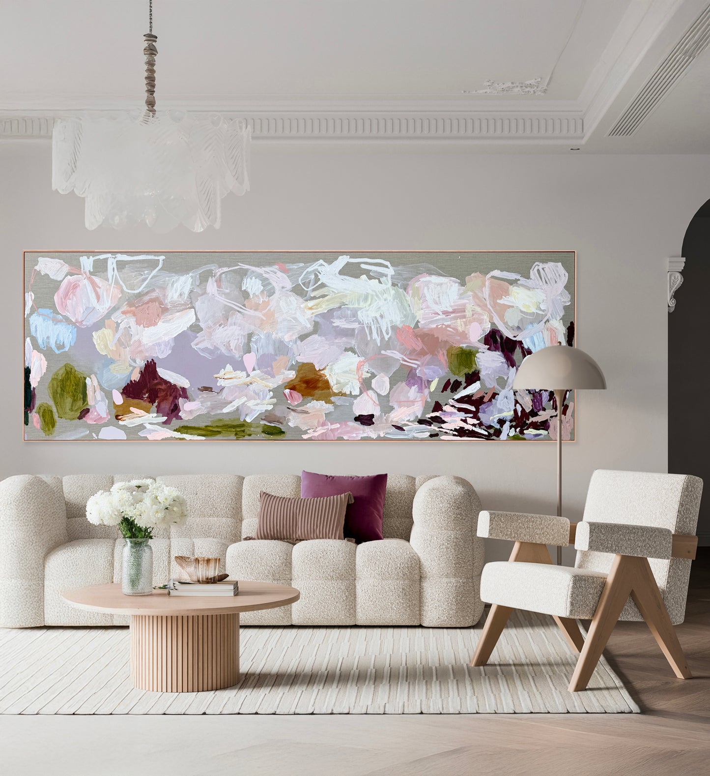 Western Australian artist | large colourful painting | modern art | Perth artist