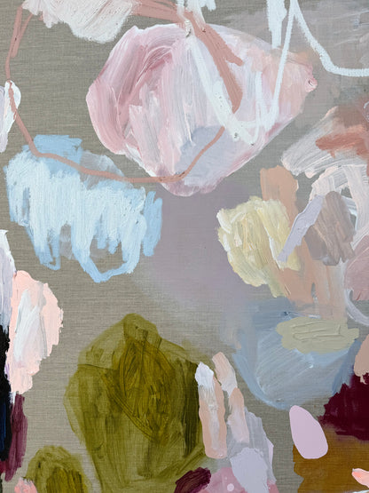 Western Australian artist | large colourful painting | modern art | Perth artist