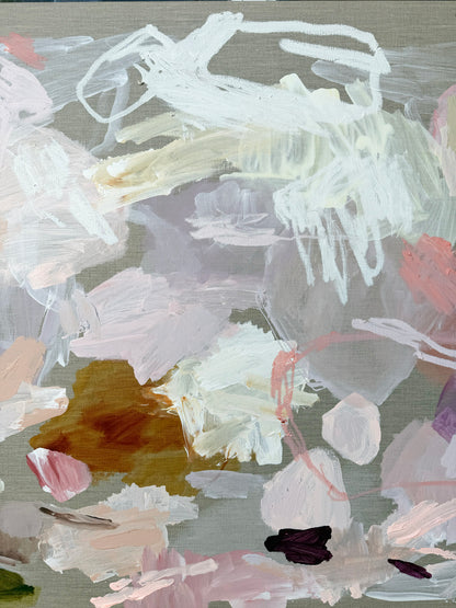 Western Australian artist | large colourful painting | modern art | Perth artist