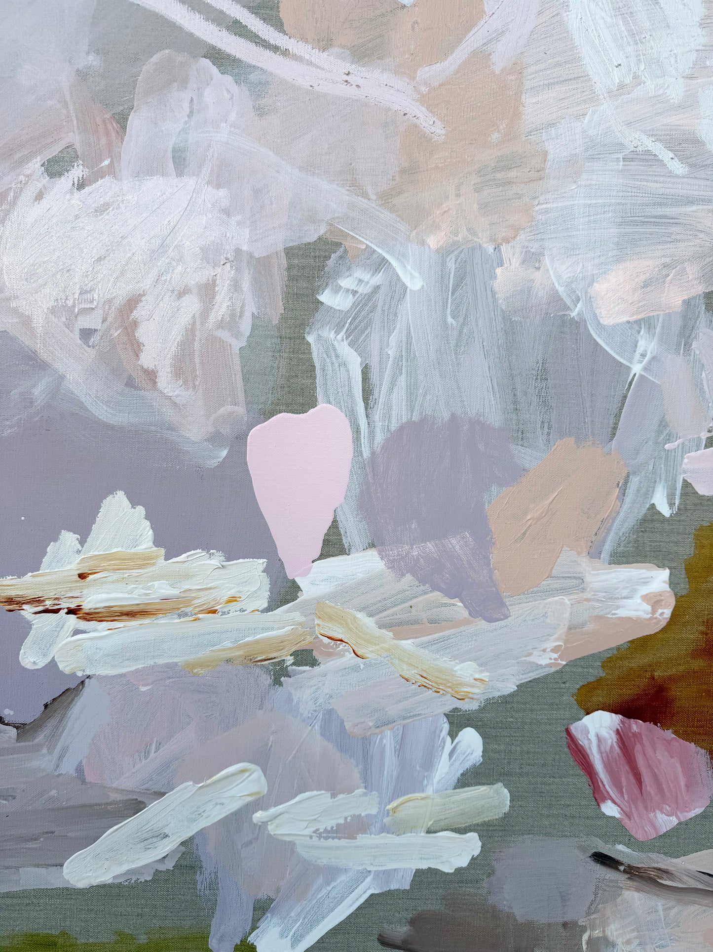 Western Australian artist | large colourful painting | modern art | Perth artist