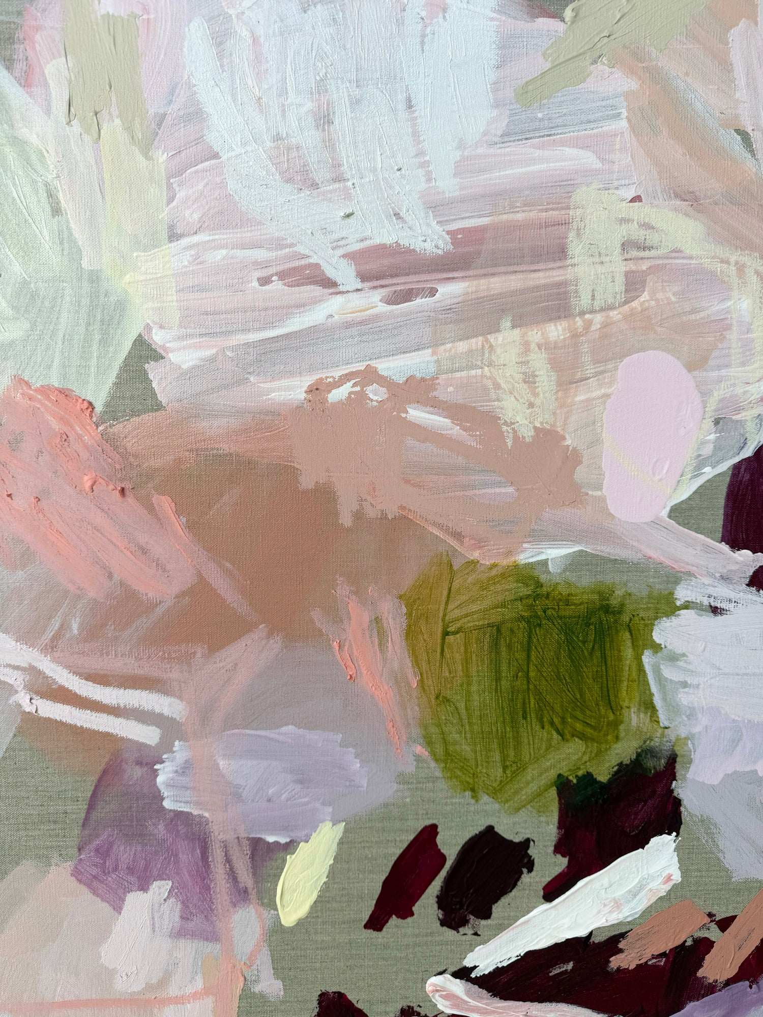 Western Australian artist | large colourful painting | modern art | Perth artist