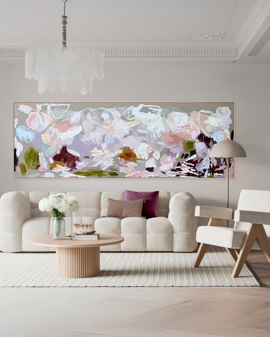 Western Australian artist | large colourful painting | modern art | Perth artist