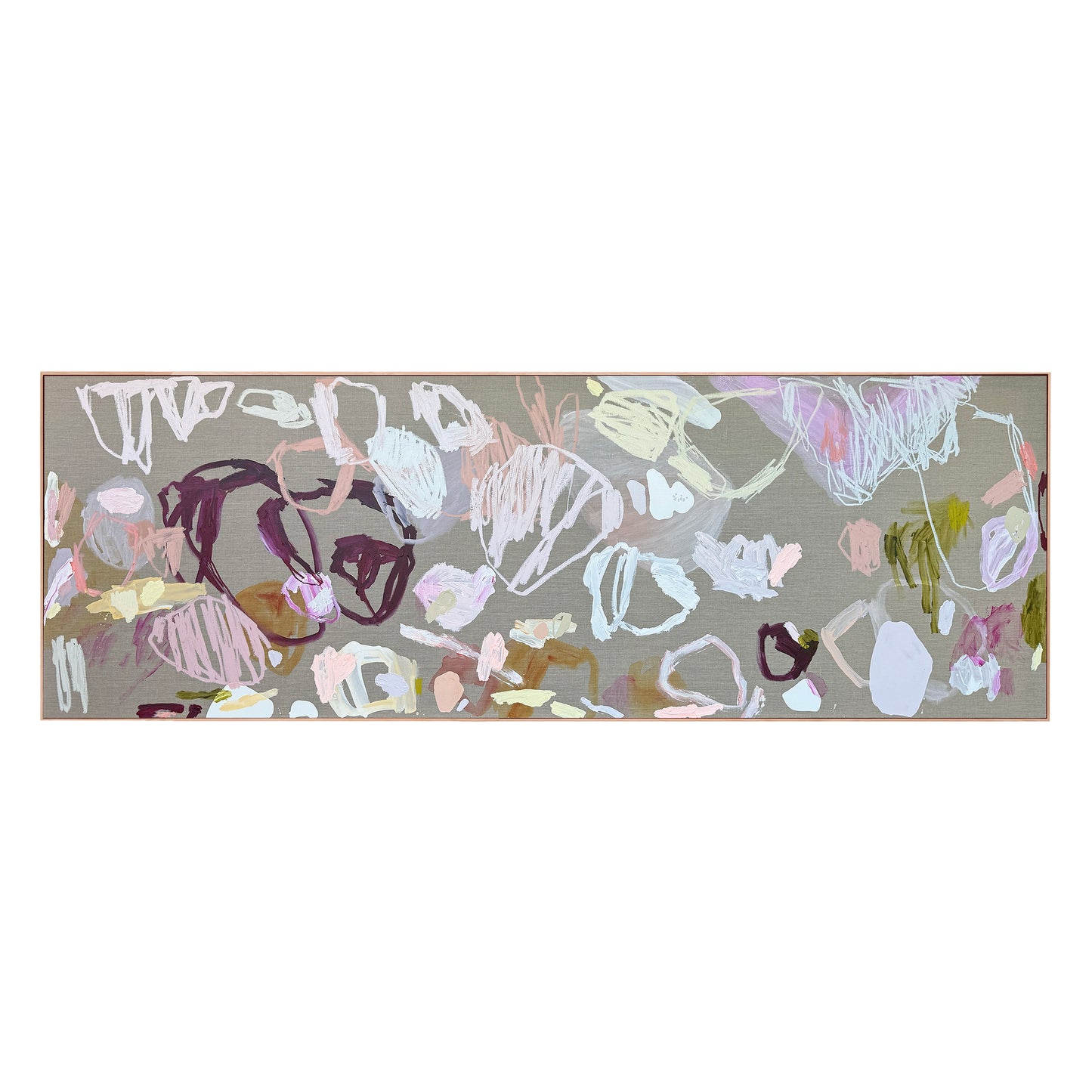 Western Australian artist | large colourful painting | modern art | Perth artist