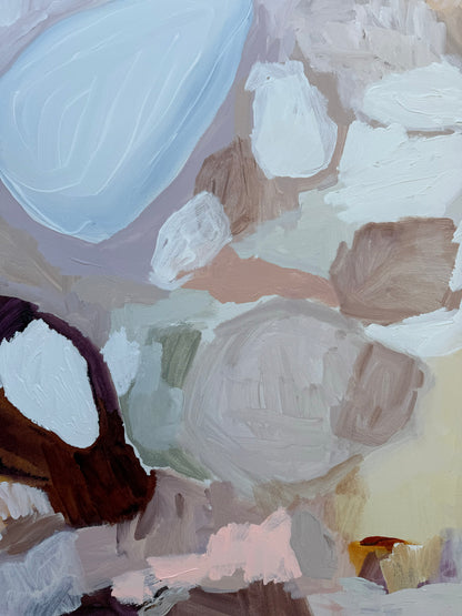 Australian abstract artist | large colourful painting | modern art | Perth artist