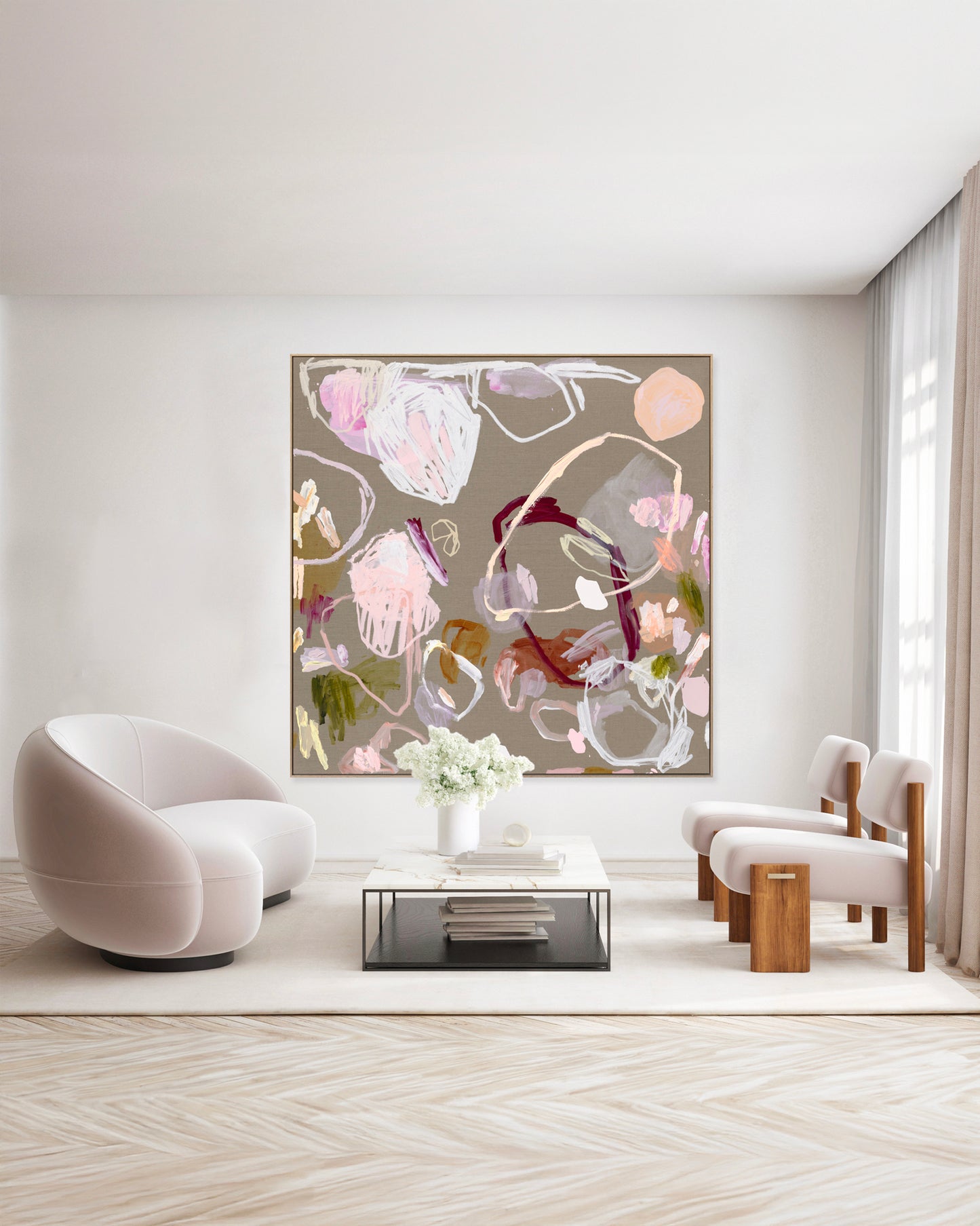 Australian abstract artist | large colourful print | modern art | Perth artist