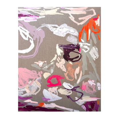 Buy abstract art Australia | purple painting | modern art | Perth artist