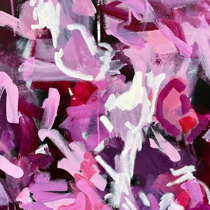 Australian abstract artist | large pink painting | modern art | Perth artistAustralian abstract artist | large pink painting | modern art | Perth artist