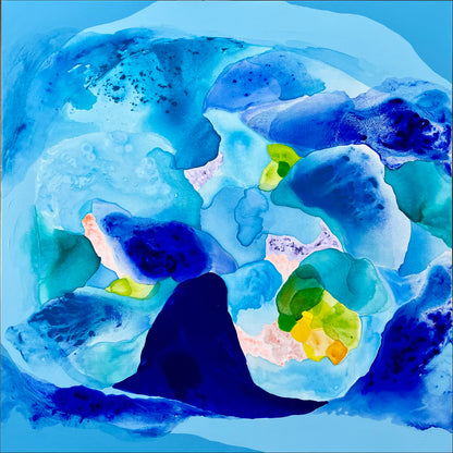 Contemporary abstract artist | Buy painting perth | Rebecca Koerting | Australian artist