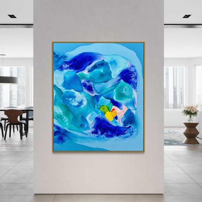 Australian abstract artist | ocean painting | modern art | Perth artist
