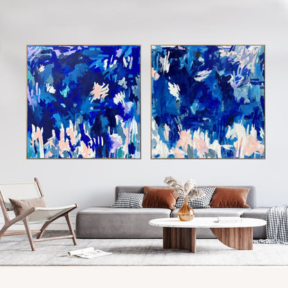 Ocean Shipwreck Diptych