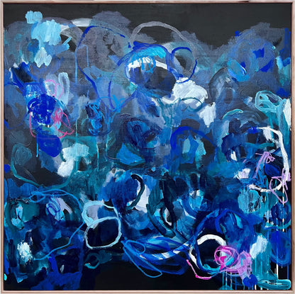 Australian abstract artist | ocean painting | modern art | Perth artist