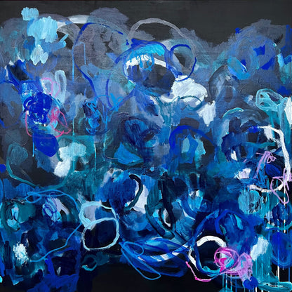 Australian abstract artist | ocean painting | modern art | Perth artist
